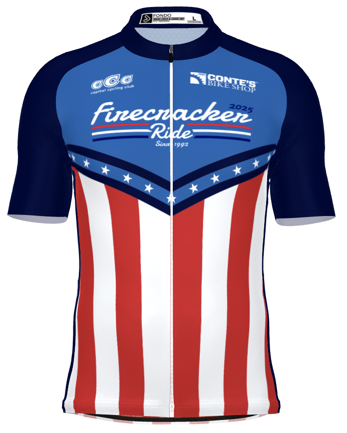 Firecracker Ride 2025 Jersey Front