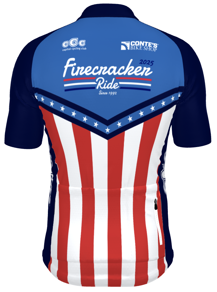 Firecracker Ride 2025 Jersey back